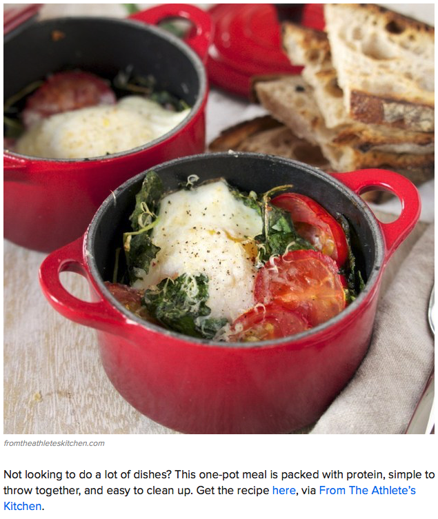 BuzzFeed / Baked Eggs with Kale