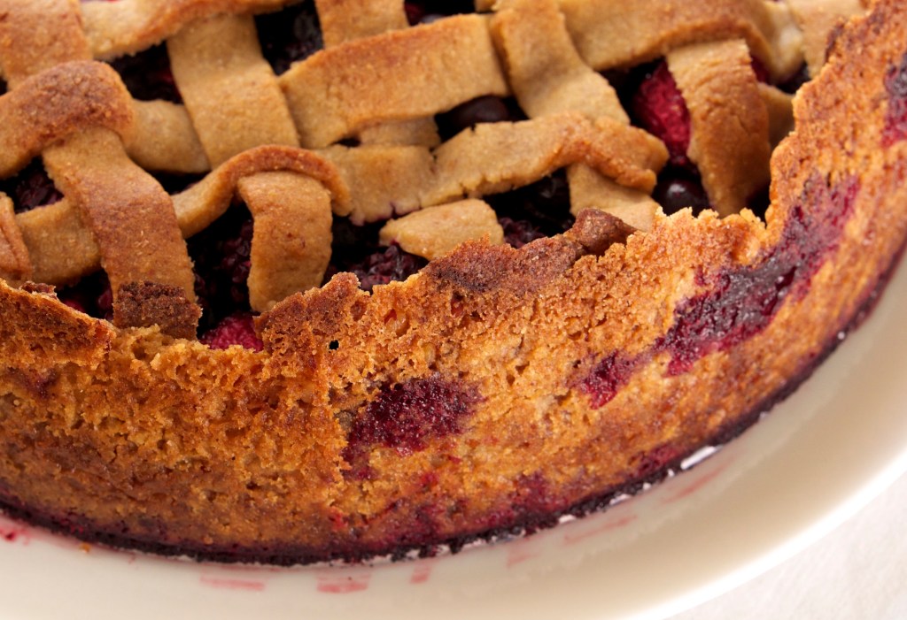 Triple Berry Tart: Crust