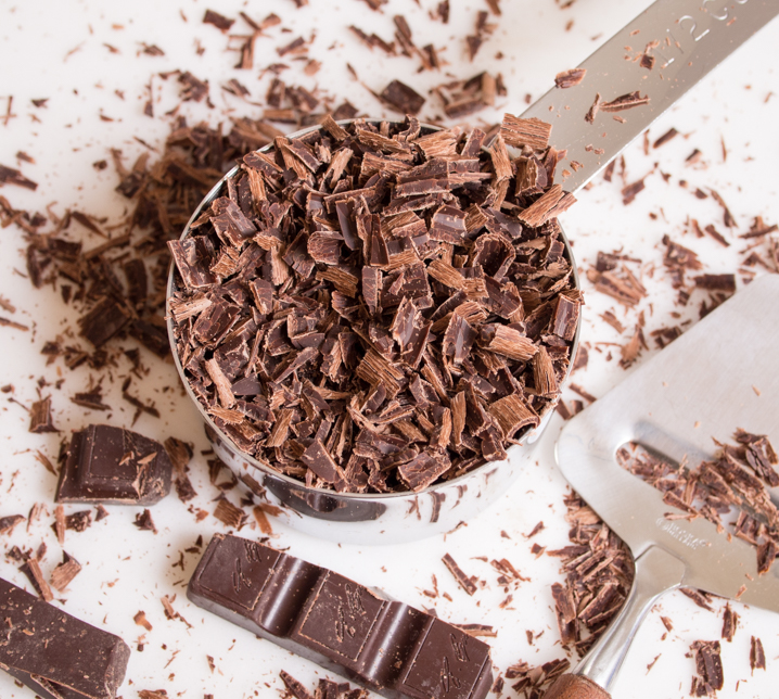 Guittard Chocolate Bar Shavings